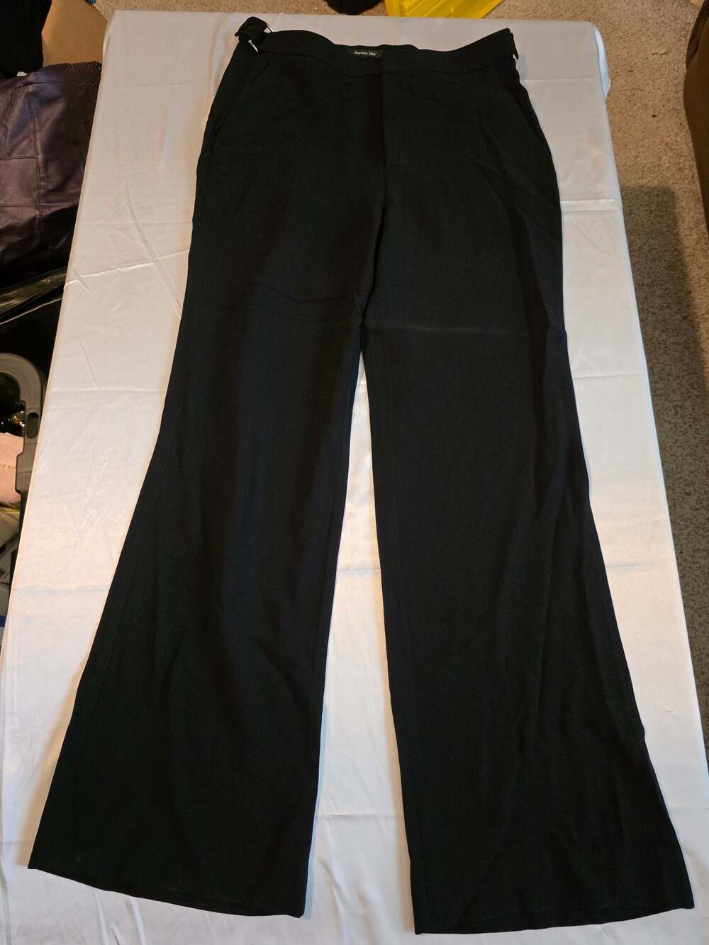 Rachel Roy Black Wide Leg Dress Pants Size 10